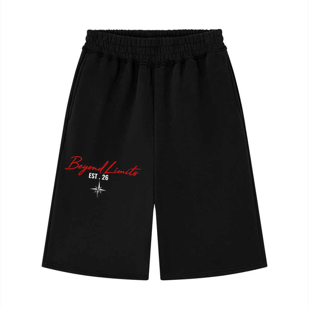 XxvxX Beyond Limits Raw-Edge Fleece Shorts