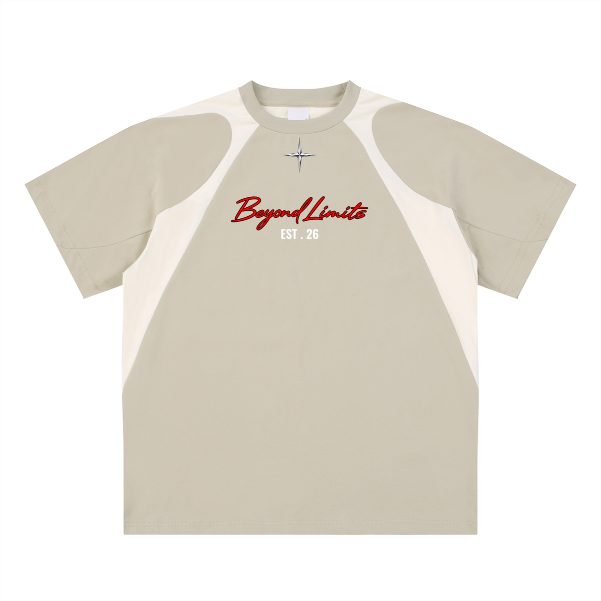 XxvxX Beyond Limits Contrast-Panel T-Shirt