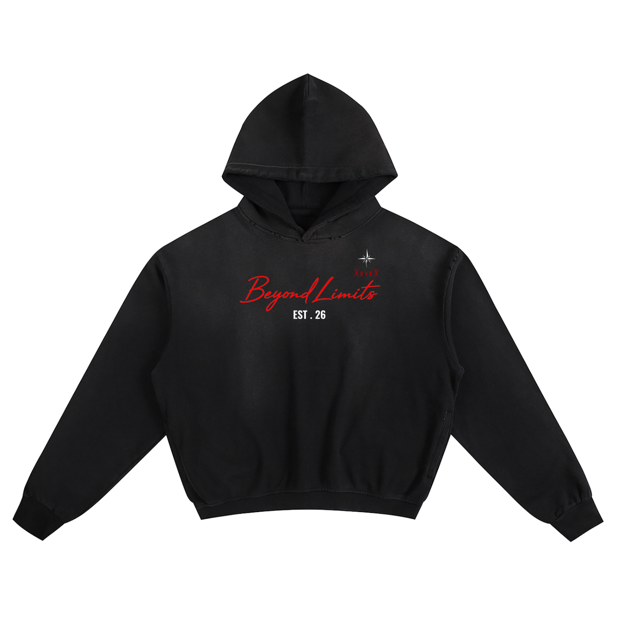 XxvxX Beyond Limits Sunfade Boxy Hoodie