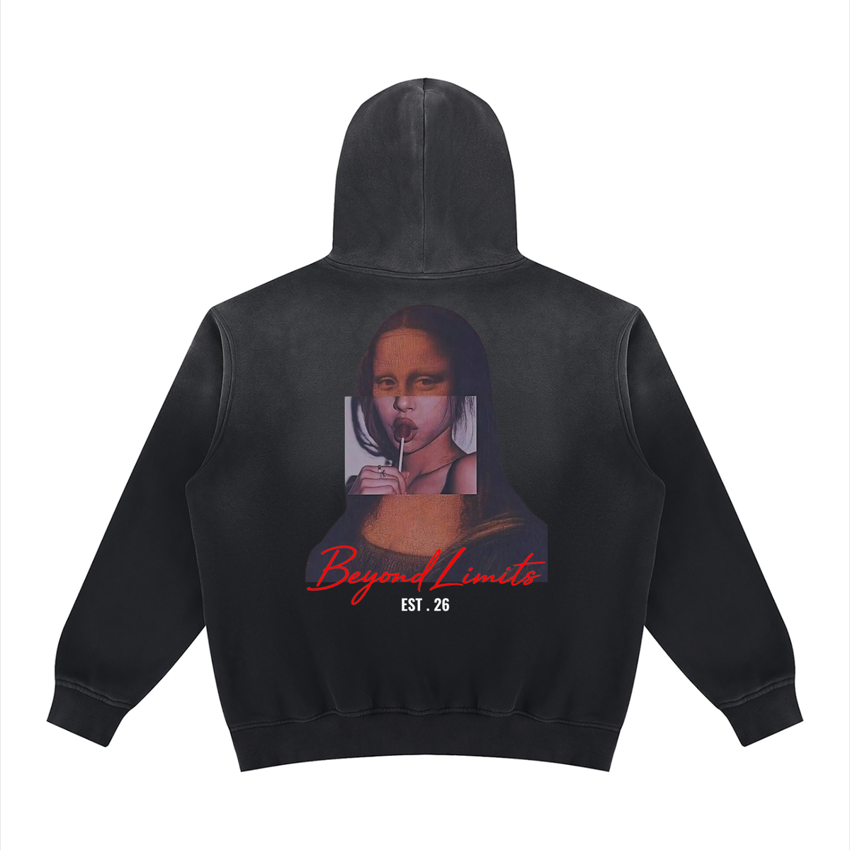XxvxX Beyond Limits Vintage-Wash Fleece Hoodie