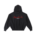 XxvxX Beyond Limits Frayed Enzyme-Washed Hoodie