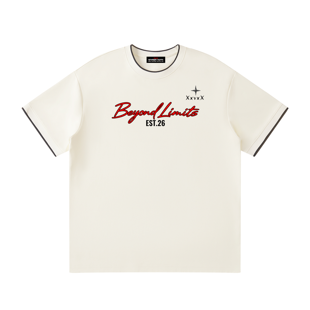 XxvxX Beyond Limits Red Signature Double-Sided T-Shirt