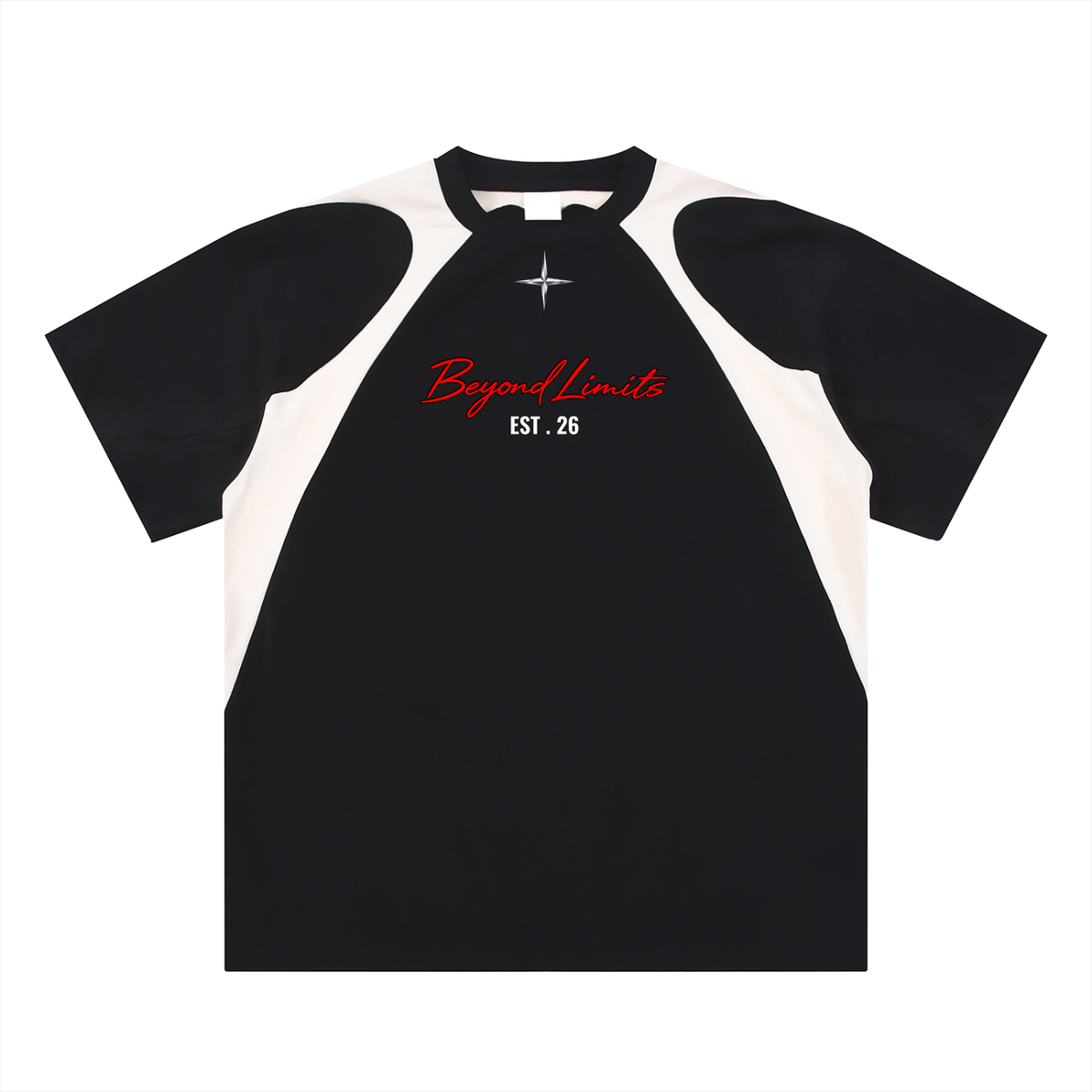 XxvxX Beyond Limits Contrast-Panel T-Shirt