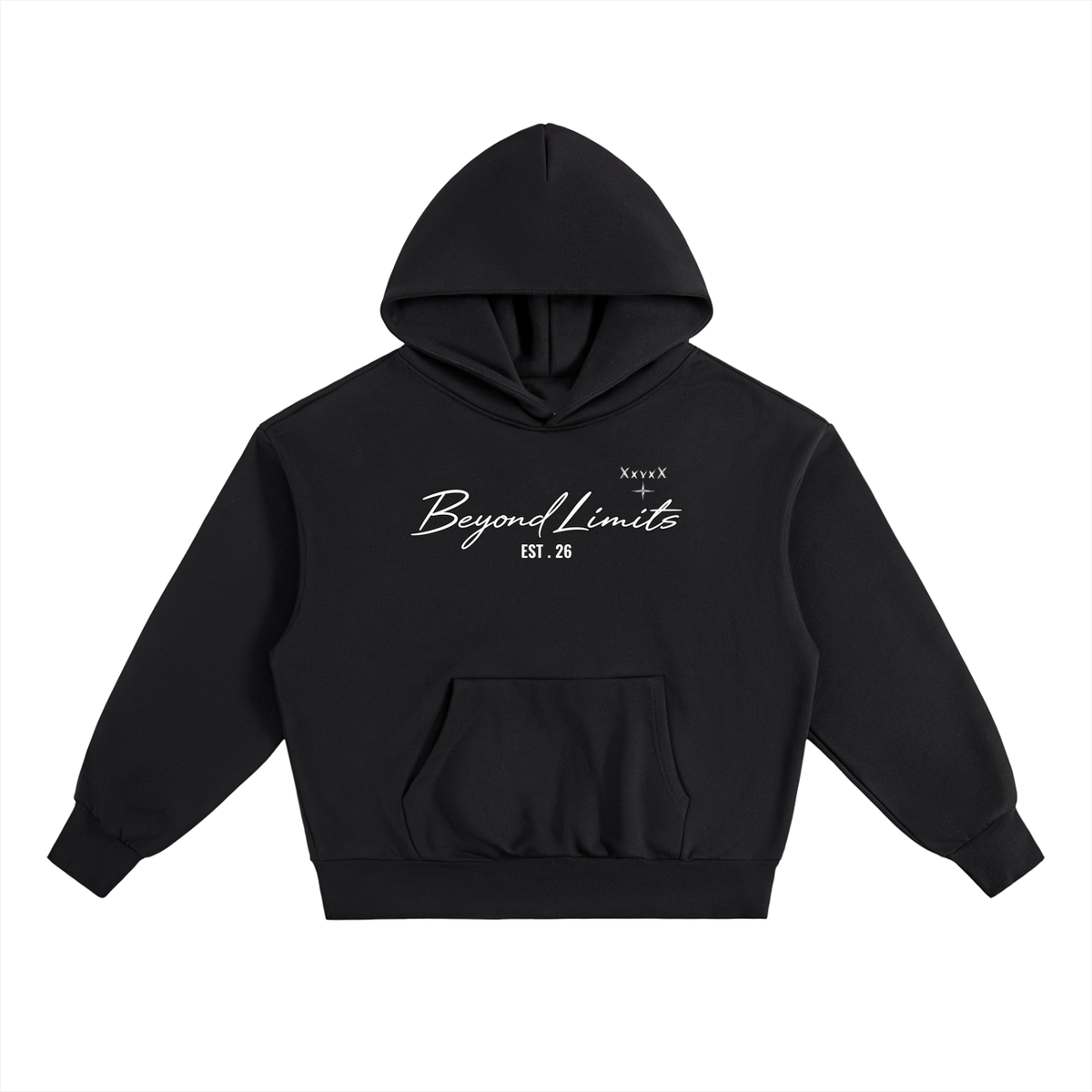 XxvxX Beyond Limits Essential Heavyweight Script Hoodie