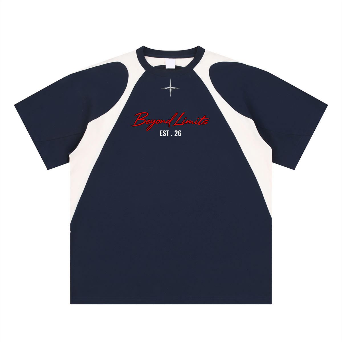 XxvxX Beyond Limits Contrast-Panel T-Shirt