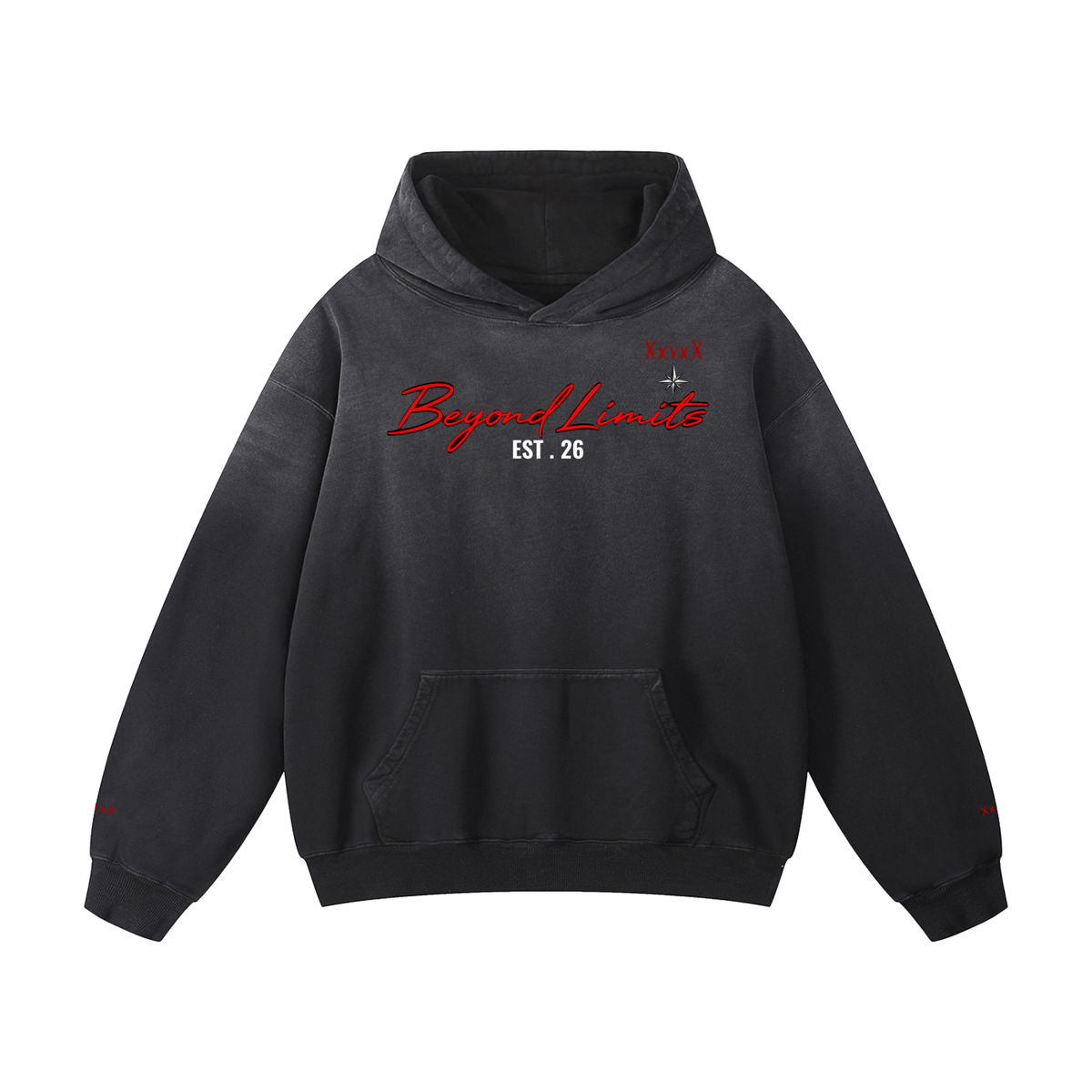 XxvxX Beyond Limits Heavyweight Sunfade Hoodie